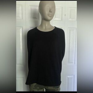 rag & bone Classic Black Crew Neck Sweater